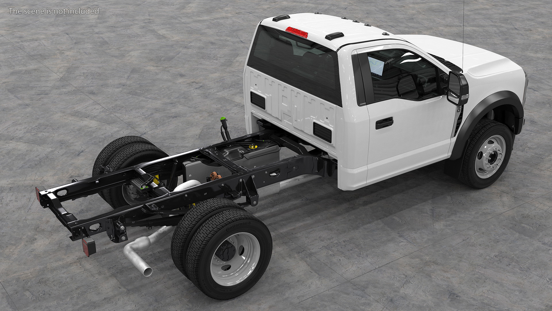 New 2023 Ford Super Duty F550 Two Doors 3D model