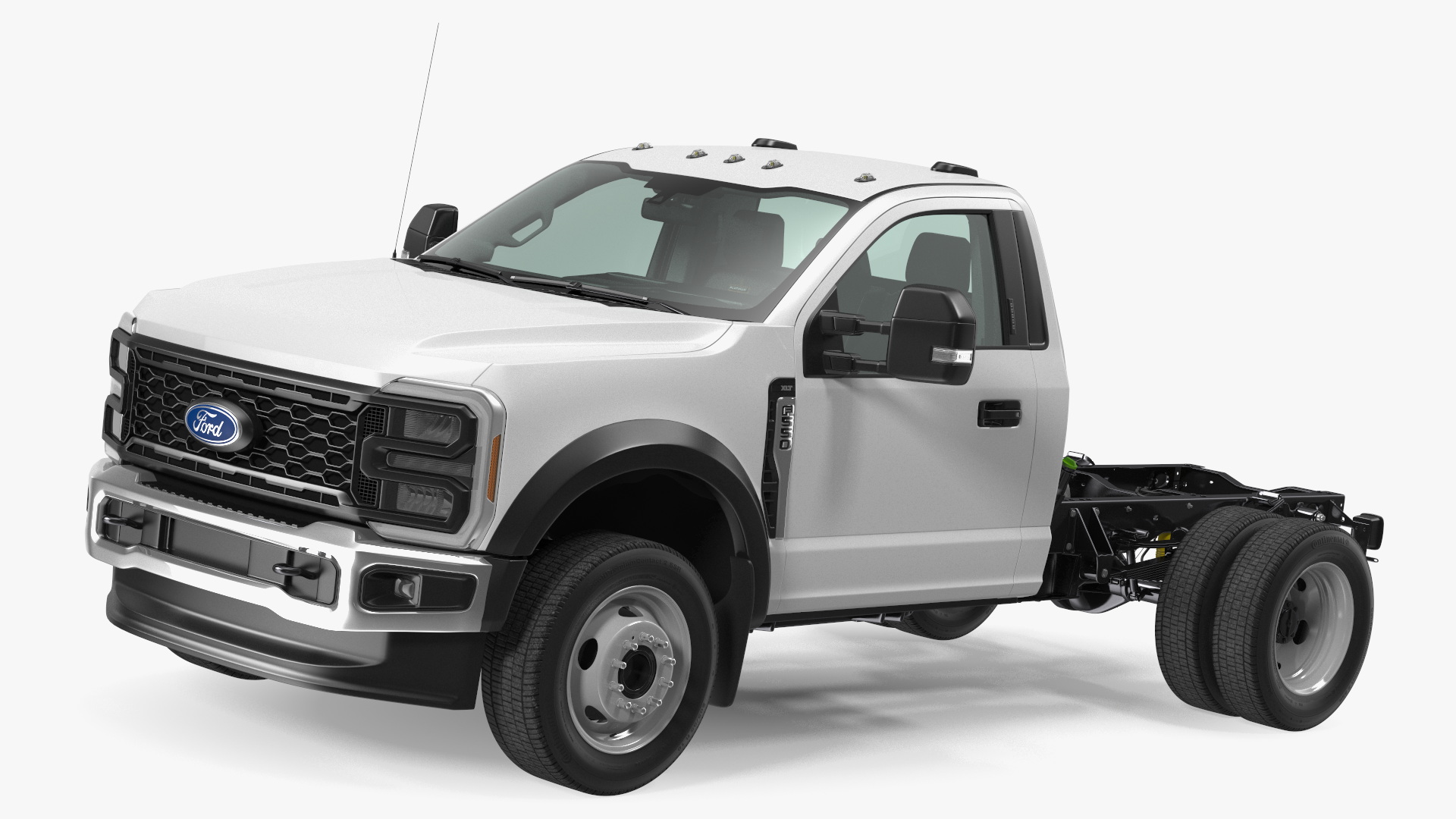 New 2023 Ford Super Duty F550 Two Doors 3D model