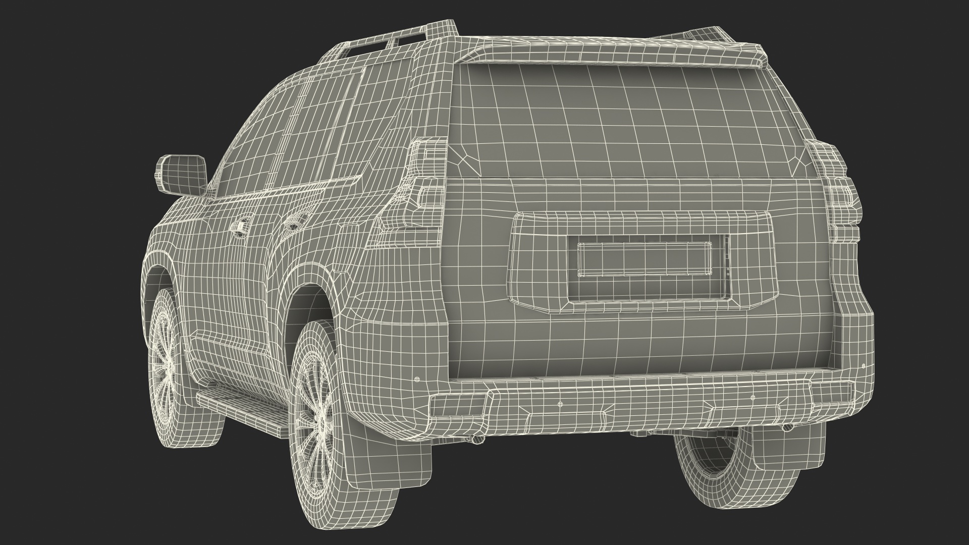 3D model SUV 4x4 Generic