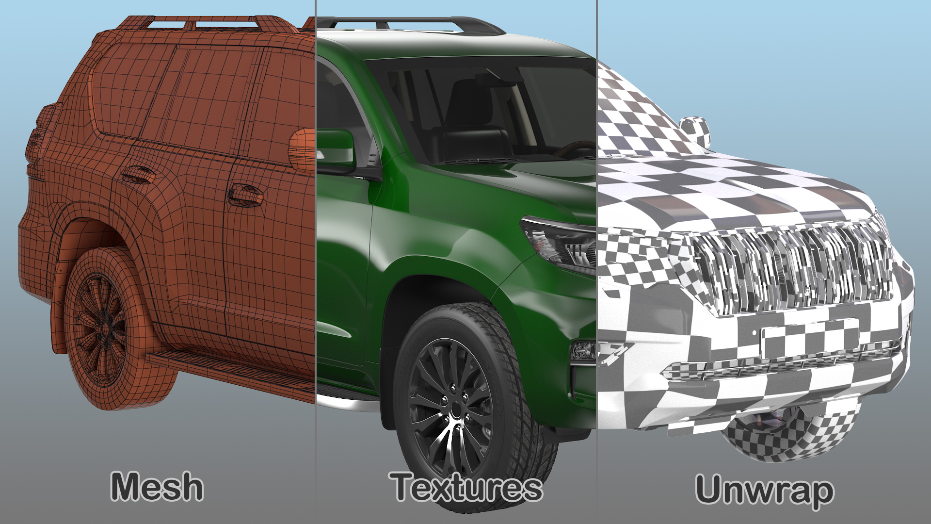 3D model SUV 4x4 Generic