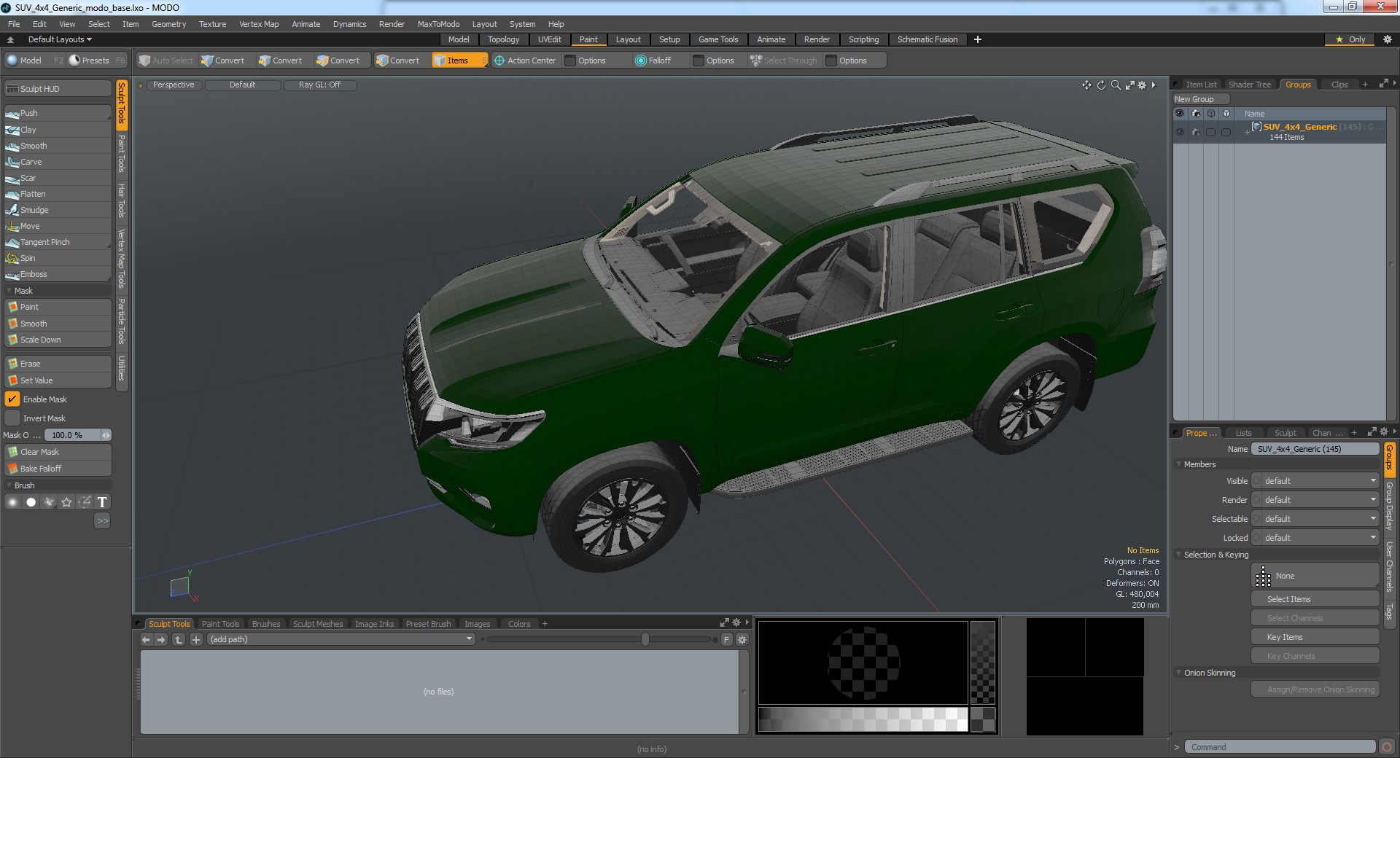 3D model SUV 4x4 Generic