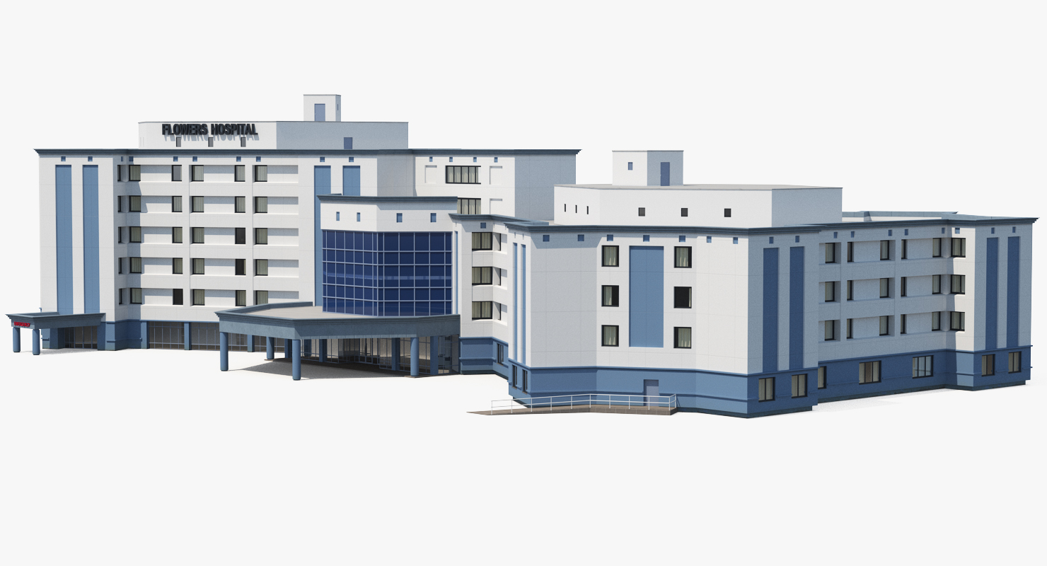 Hospital Building 3D