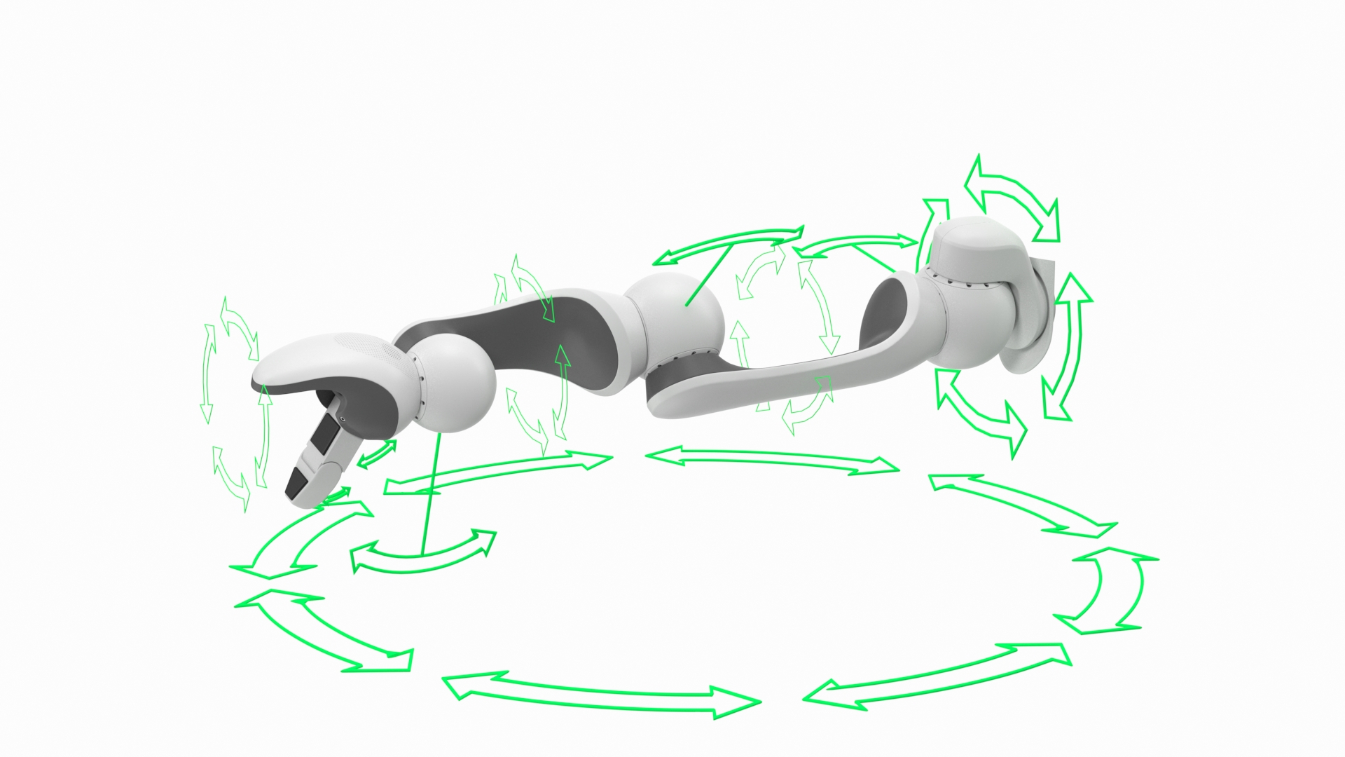 3D Careobot 4 Arm Rigged