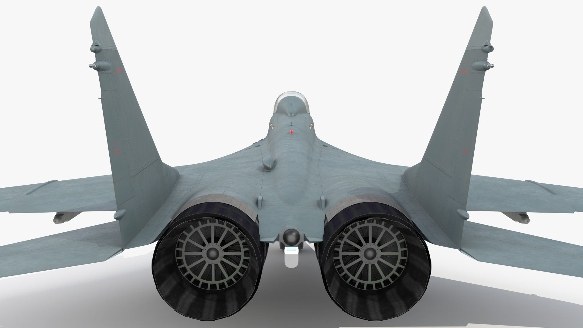 3D MiG 29 KUBR Russian Tandem Fighter Aircraft model