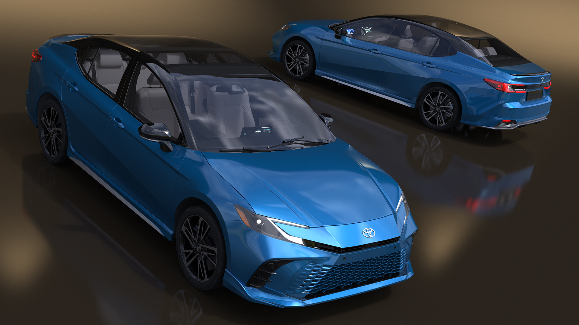 Toyota Camry Hybrid Ocean Gem 3D model