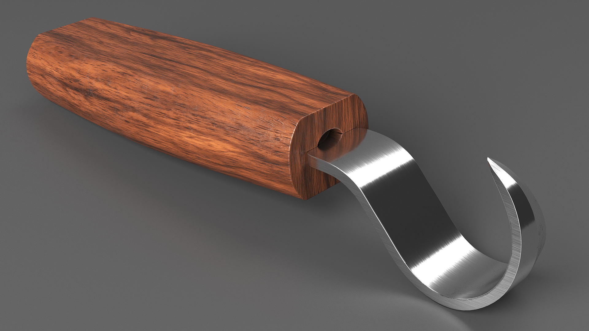 Spoon Carving Knife 3D model