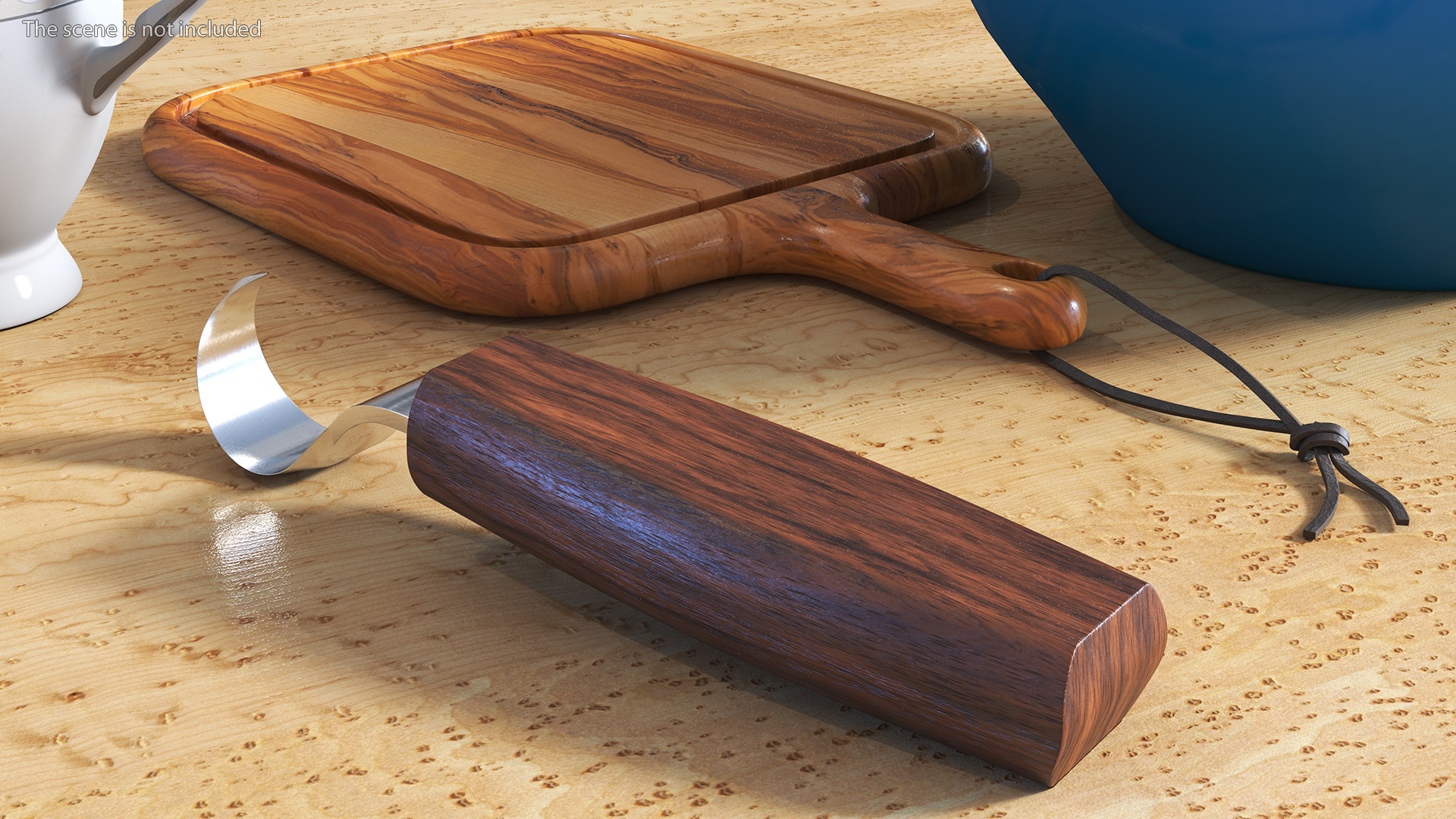 Spoon Carving Knife 3D model