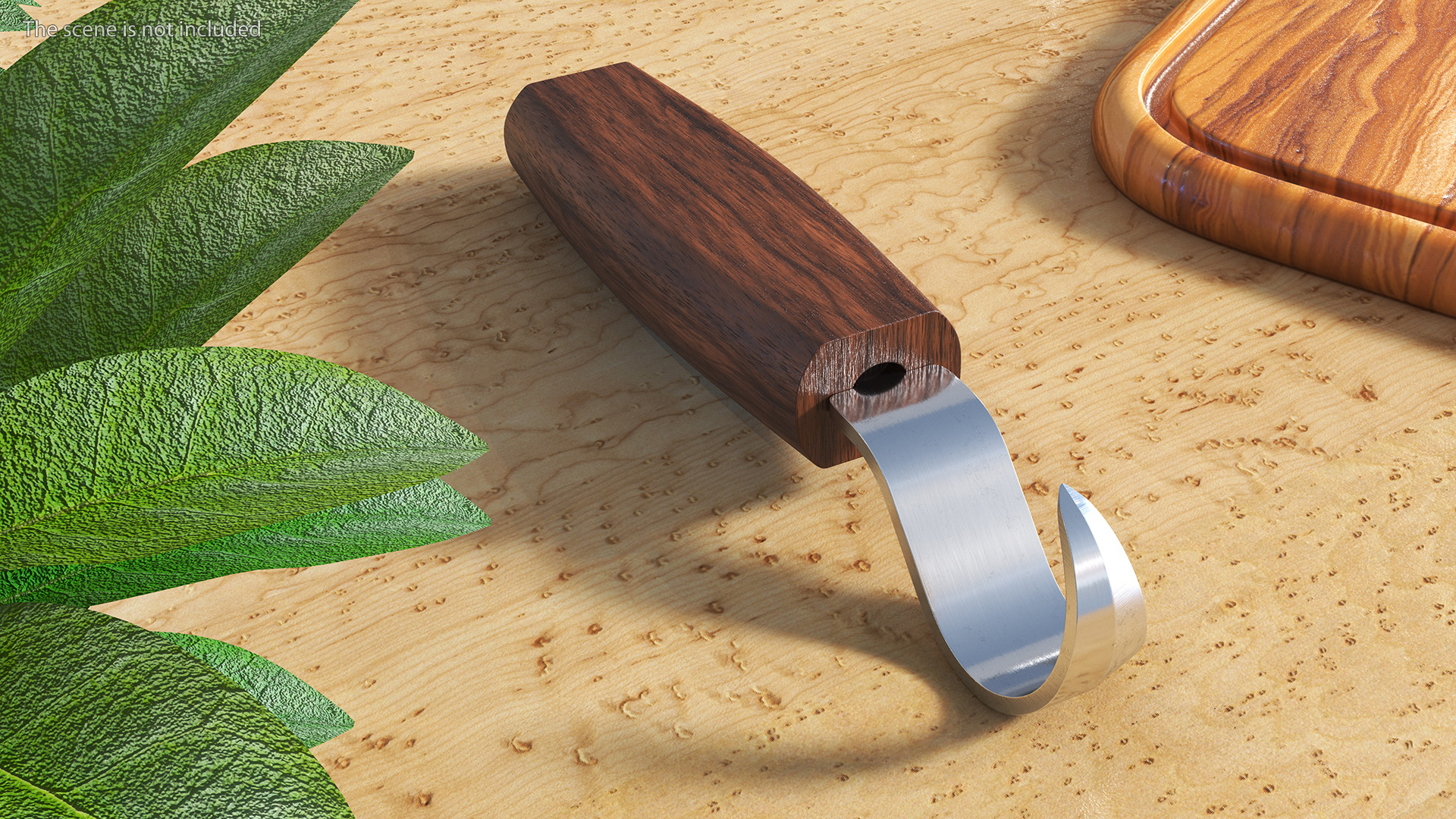 Spoon Carving Knife 3D model