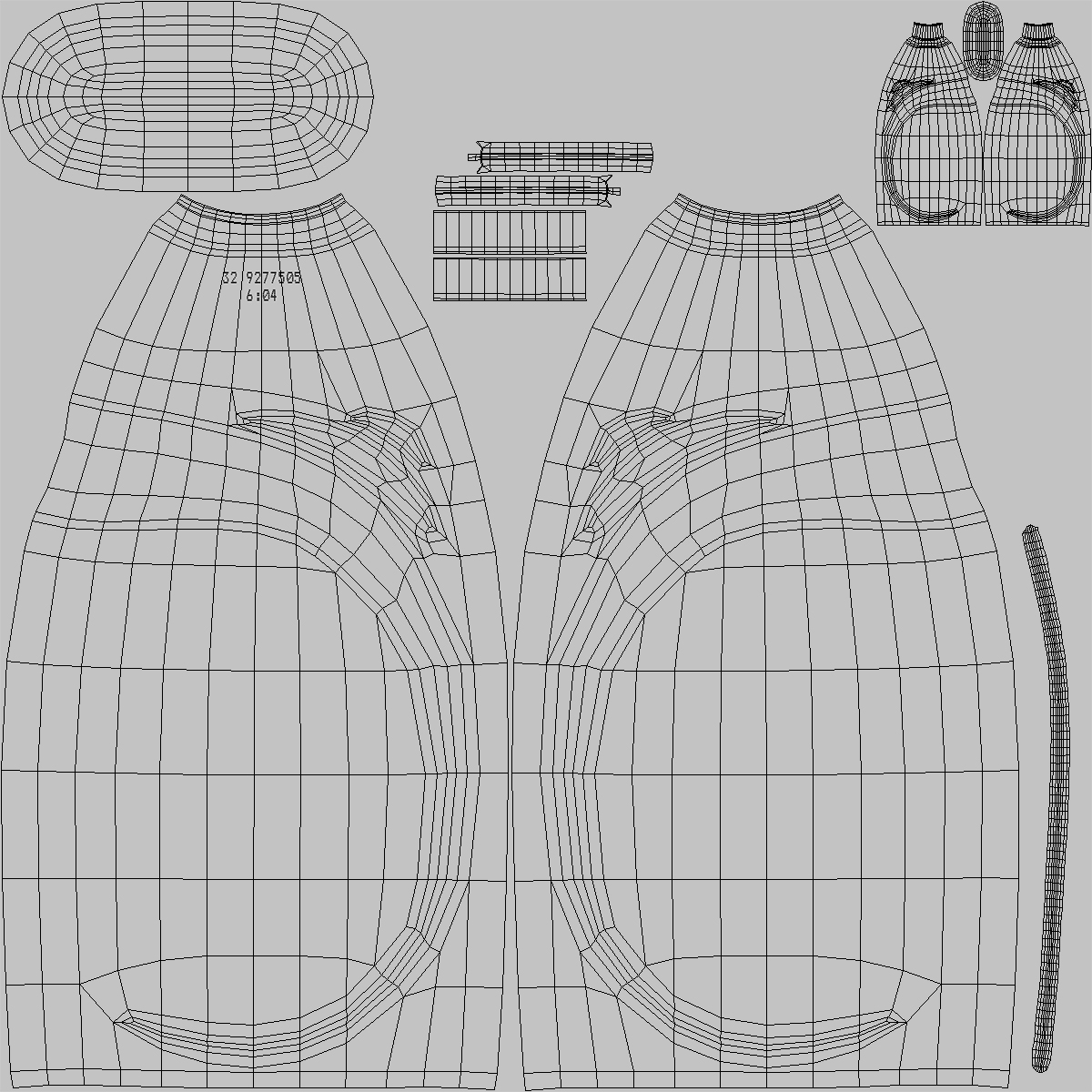 3D model Yellow Dishwashing Liquid