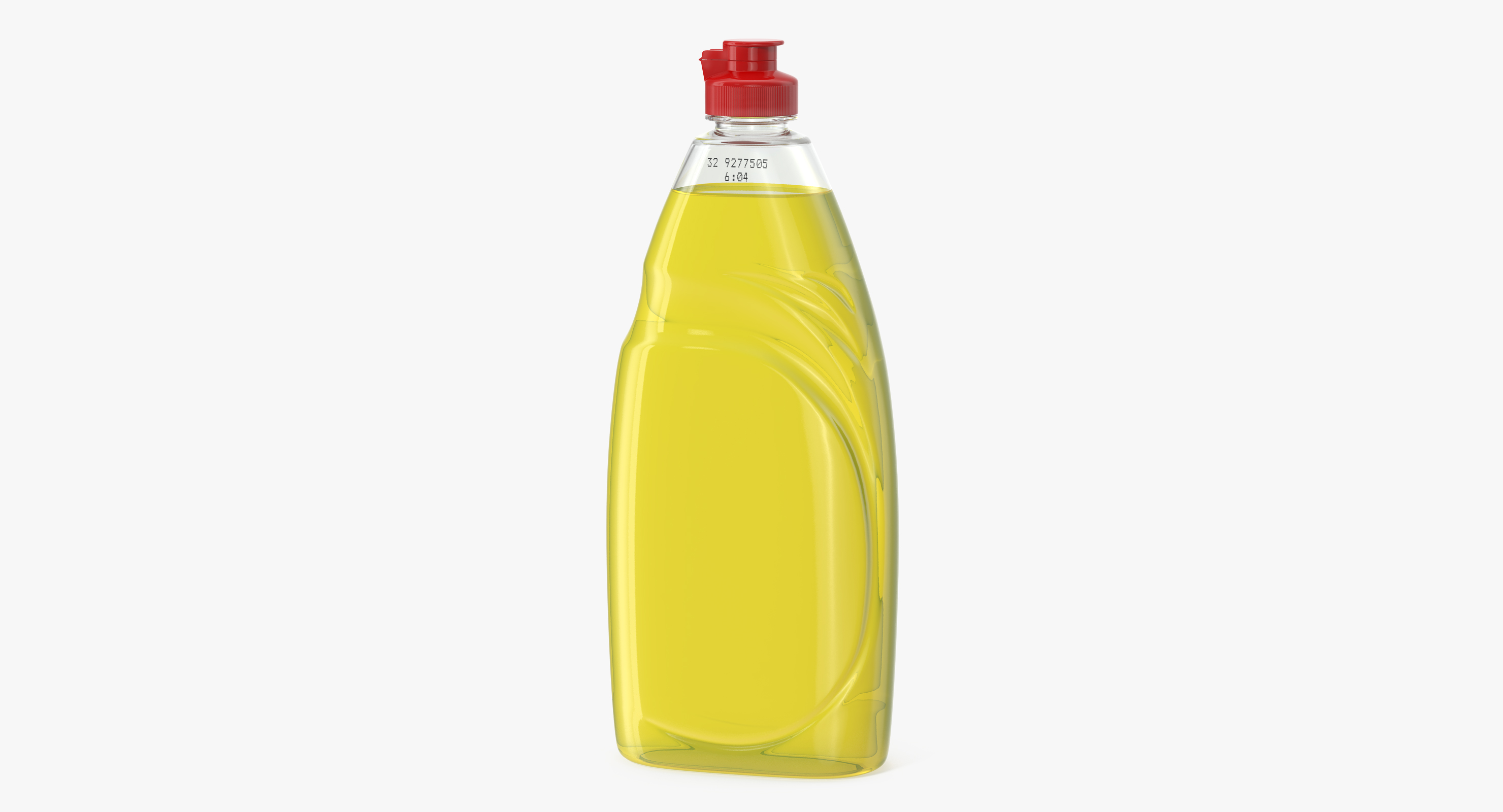 3D model Yellow Dishwashing Liquid