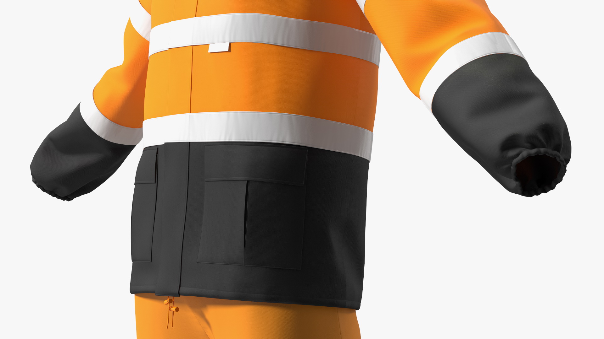 3D model High Visibility Rain Suit