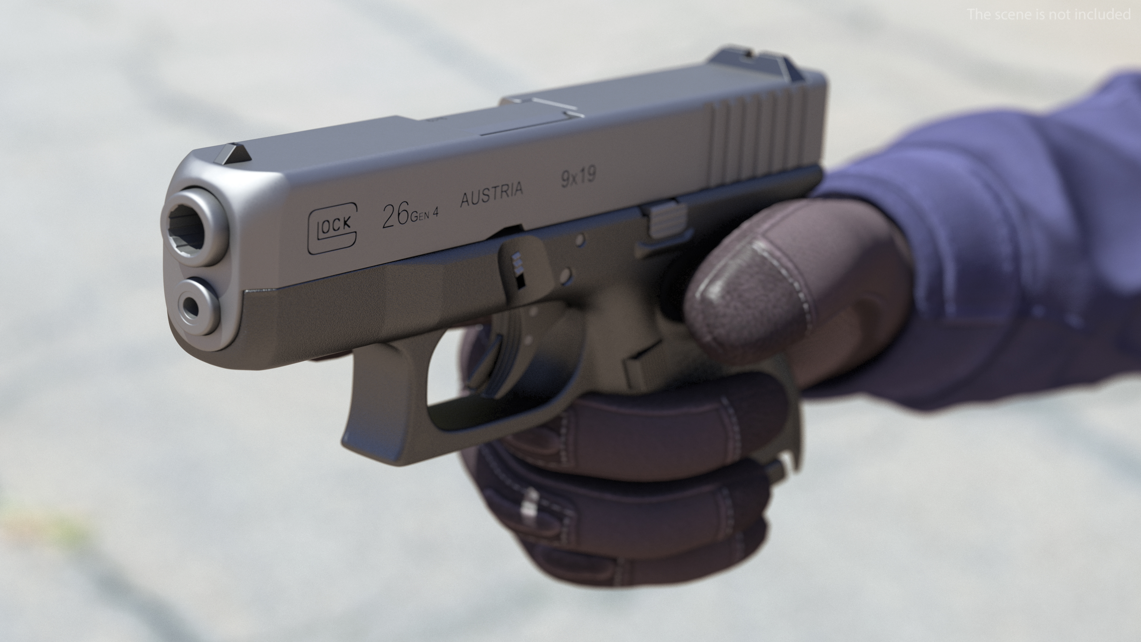 GLOCK 26 9mm 3D