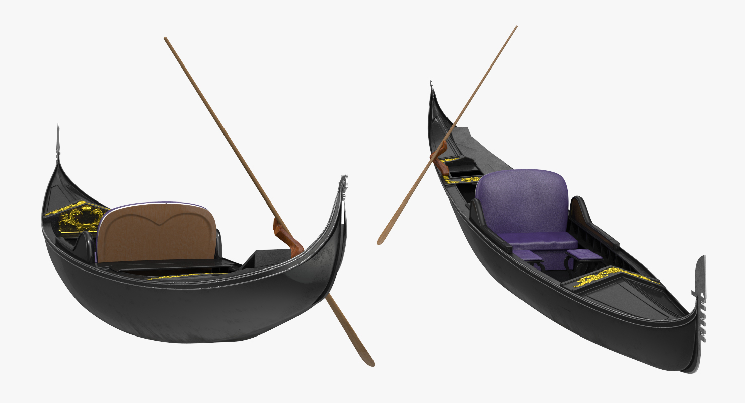 Gondola Boat 3D