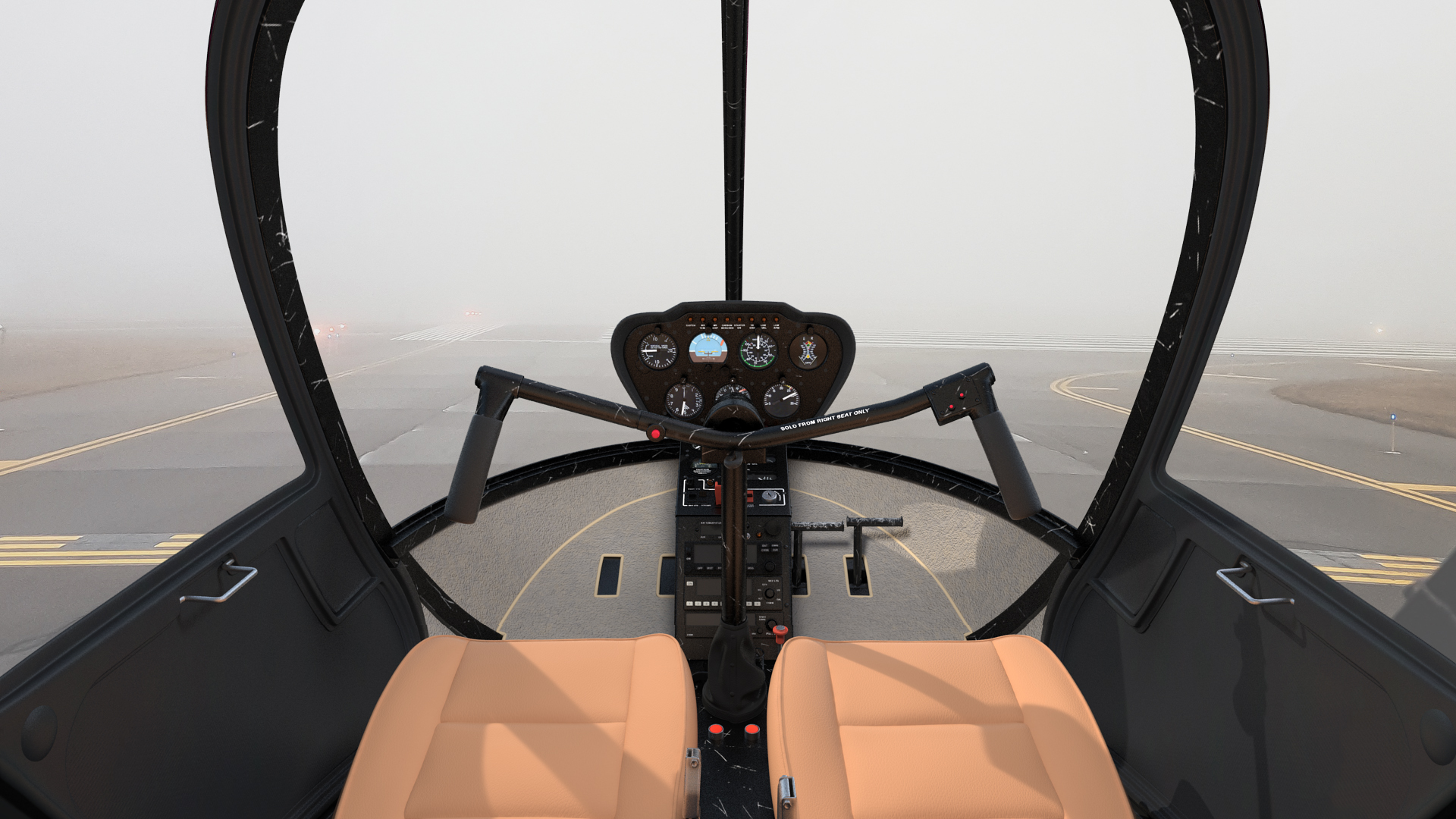 3D Light Utility Helicopter Rigged