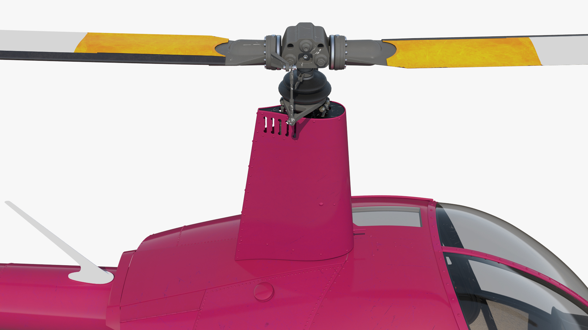 3D Light Utility Helicopter Rigged