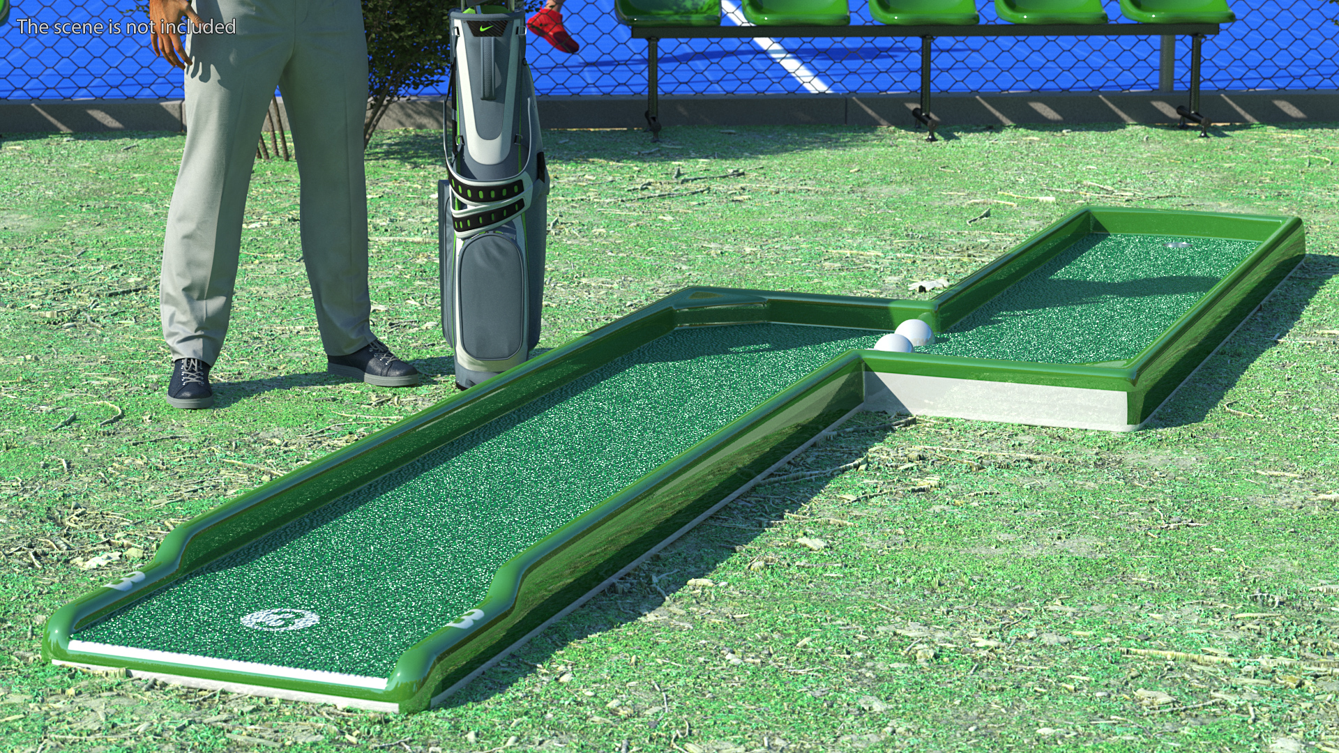 3D model Mini Golf Portable Outdoor Course Hole 3