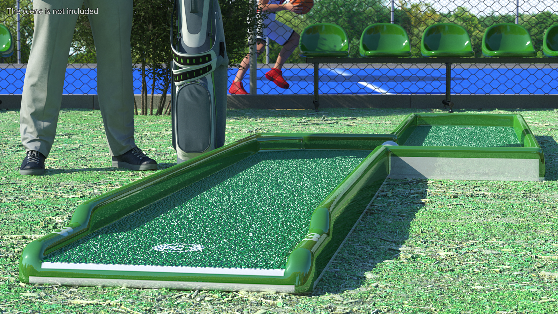 3D model Mini Golf Portable Outdoor Course Hole 3