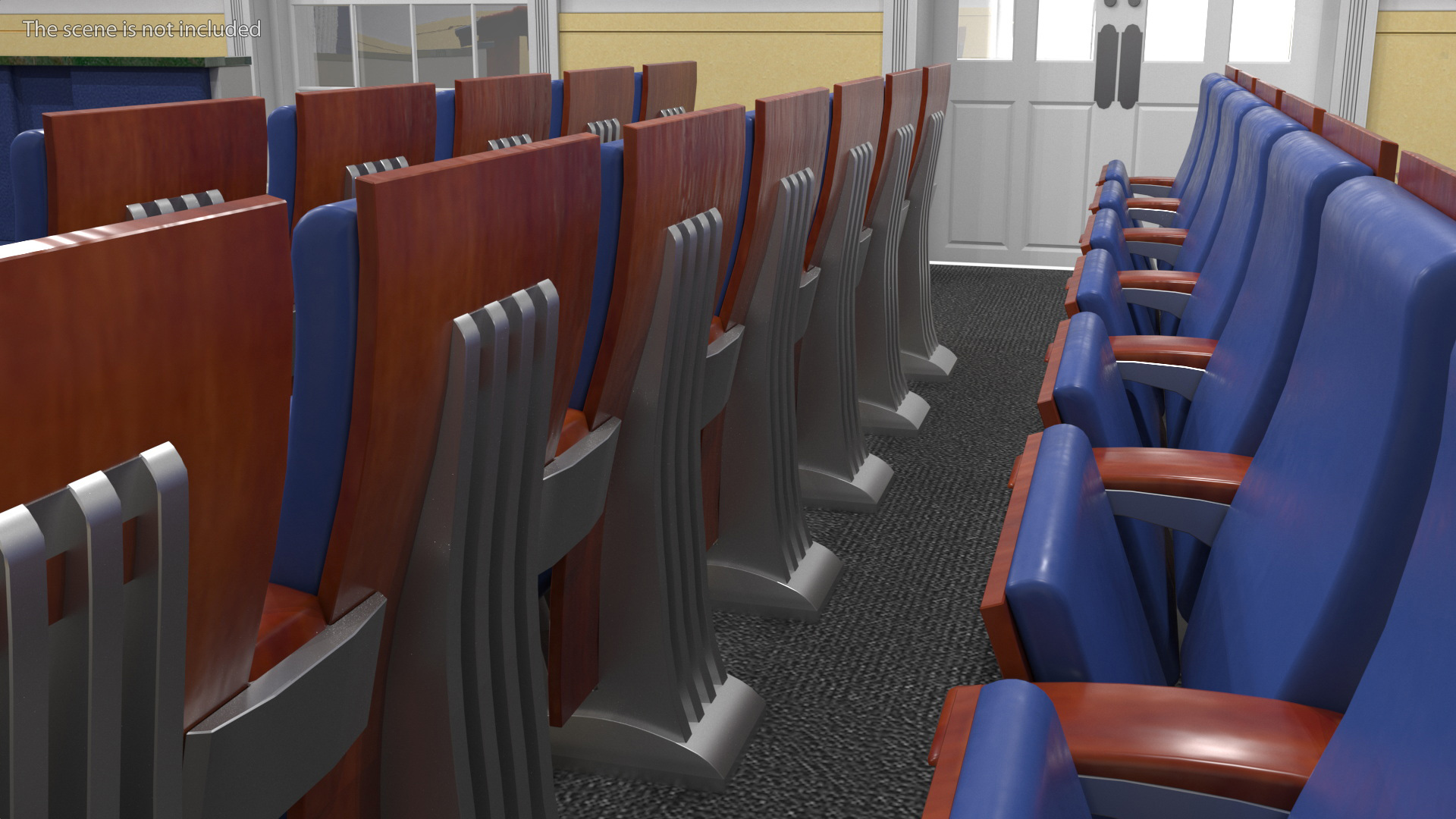 3D Auditorium Seats