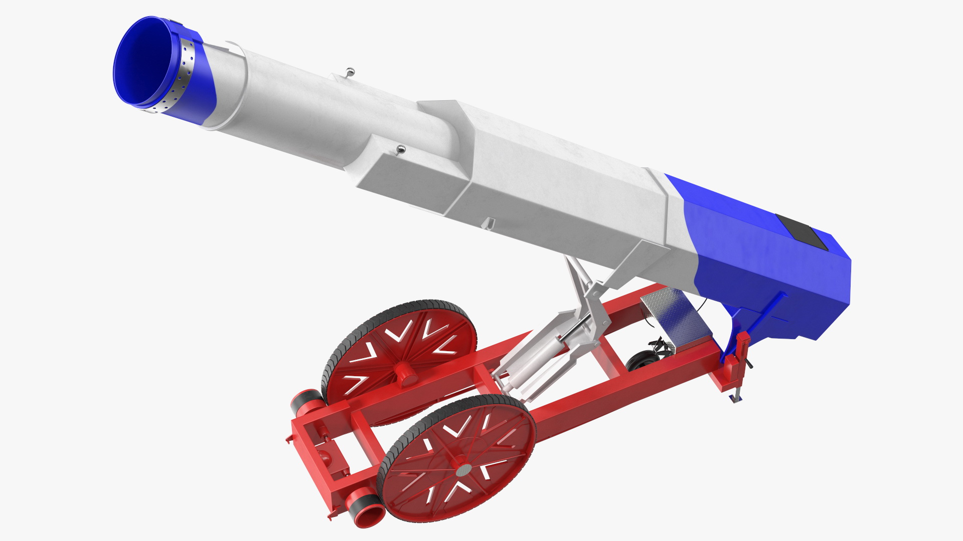 3D model Circus Human Cannonball Rigged