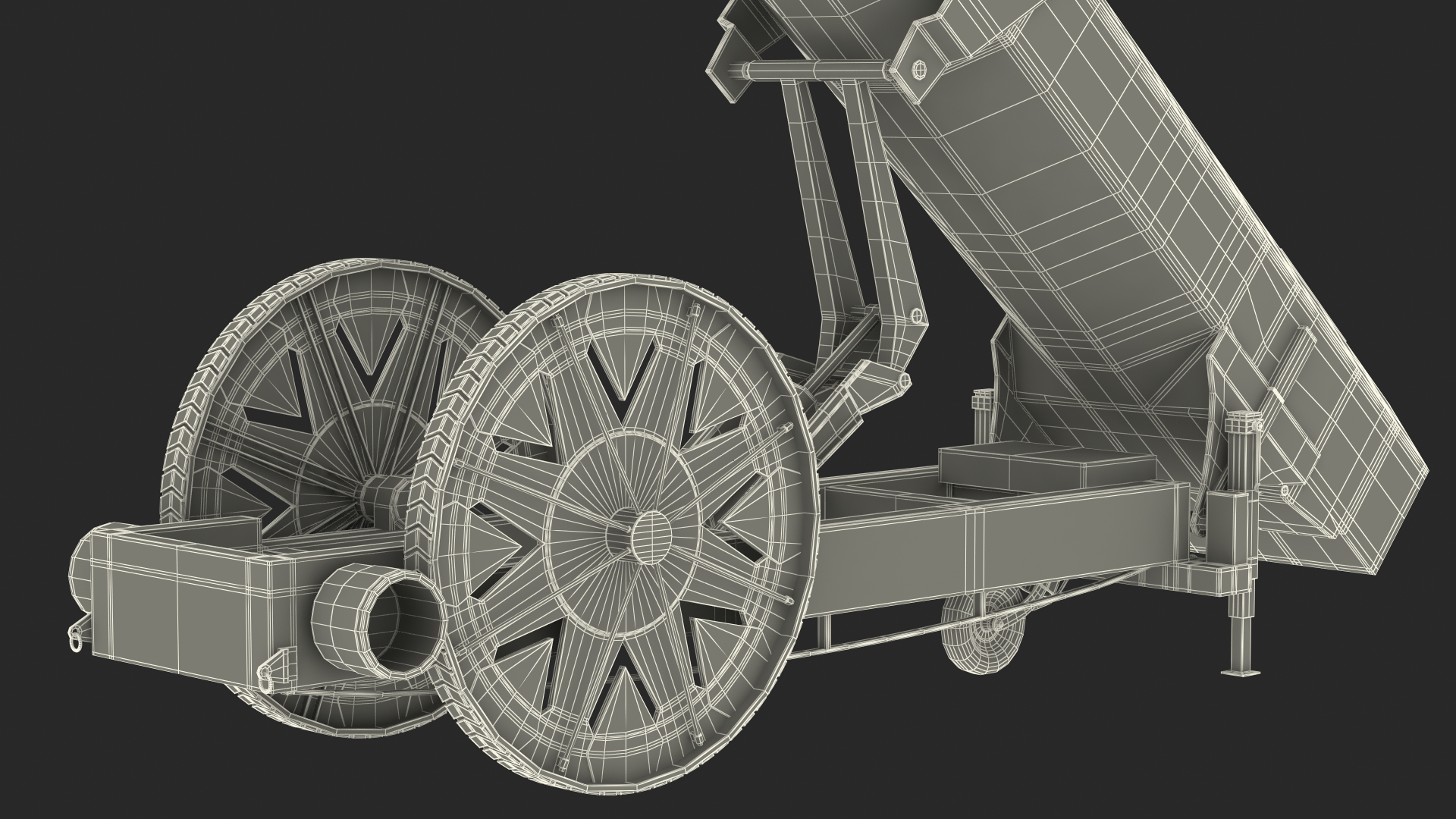 3D model Circus Human Cannonball Rigged