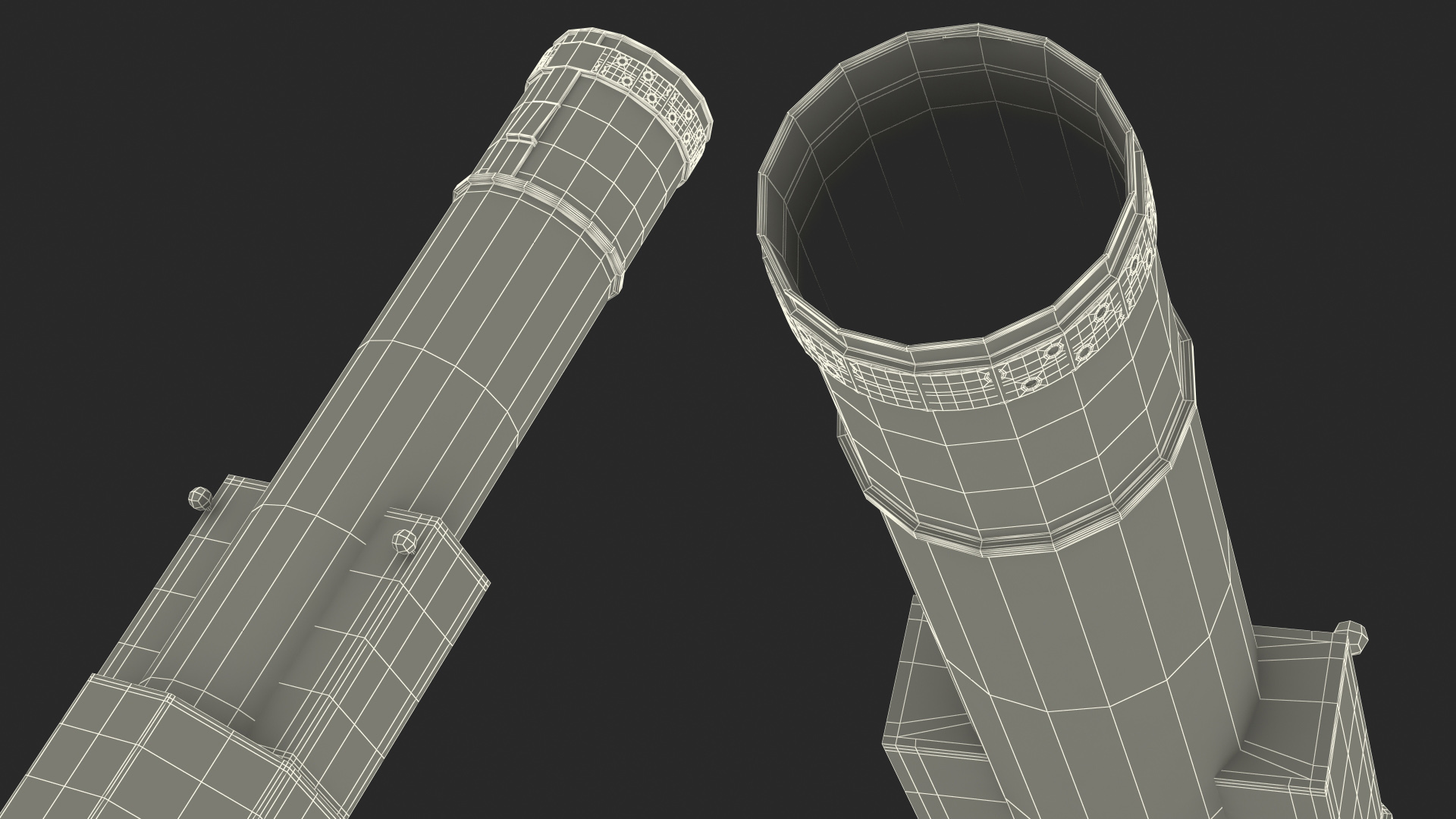 3D model Circus Human Cannonball Rigged