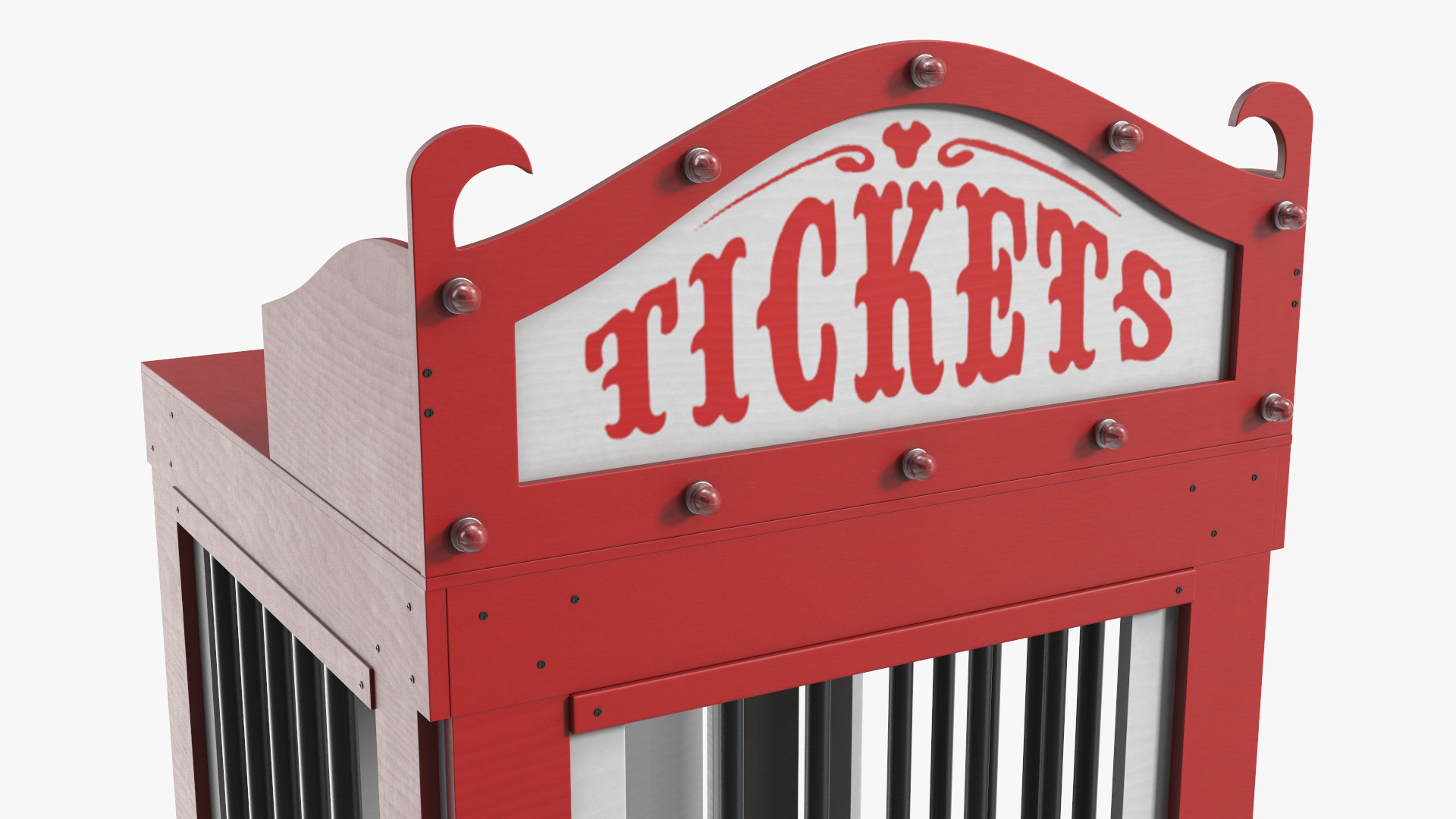 3D model Carnival Ticket Booth New