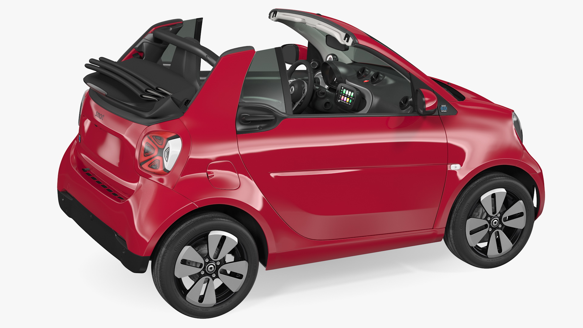 3D model Smart EQ Cabrio