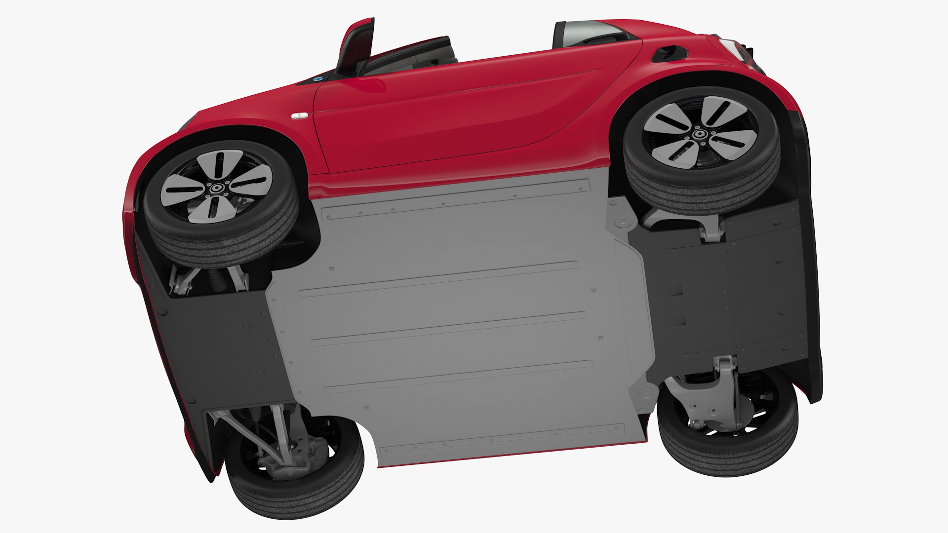 3D model Smart EQ Cabrio