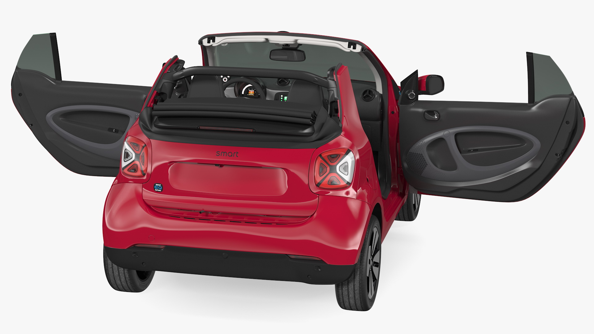 3D model Smart EQ Cabrio