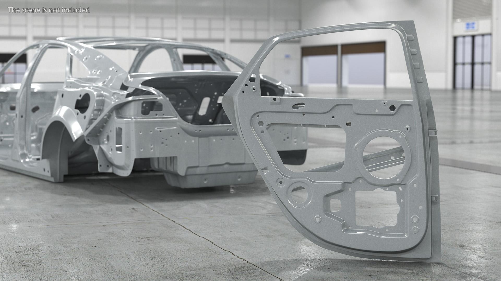 3D Vehicle Door Inner model