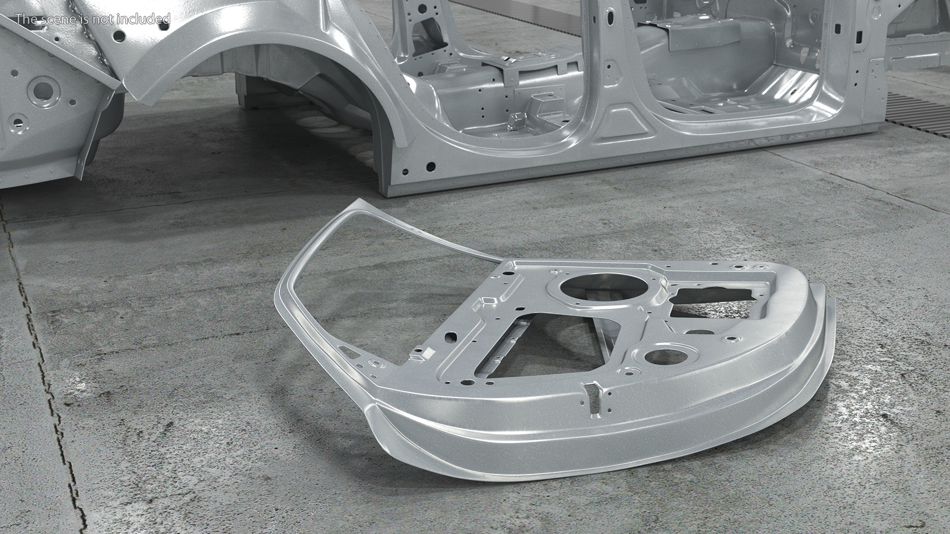 3D Vehicle Door Inner model