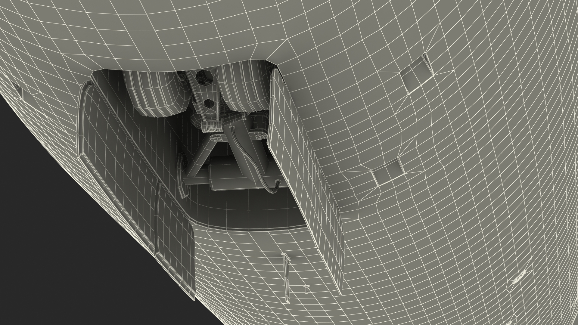 3D model McDonnell Douglas MD11 Tri Jet Airliner UPS Rigged