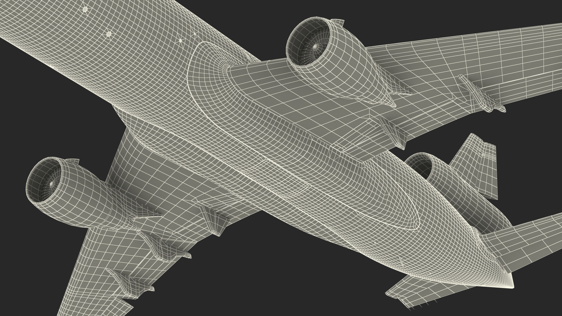 3D model McDonnell Douglas MD11 Tri Jet Airliner UPS Rigged