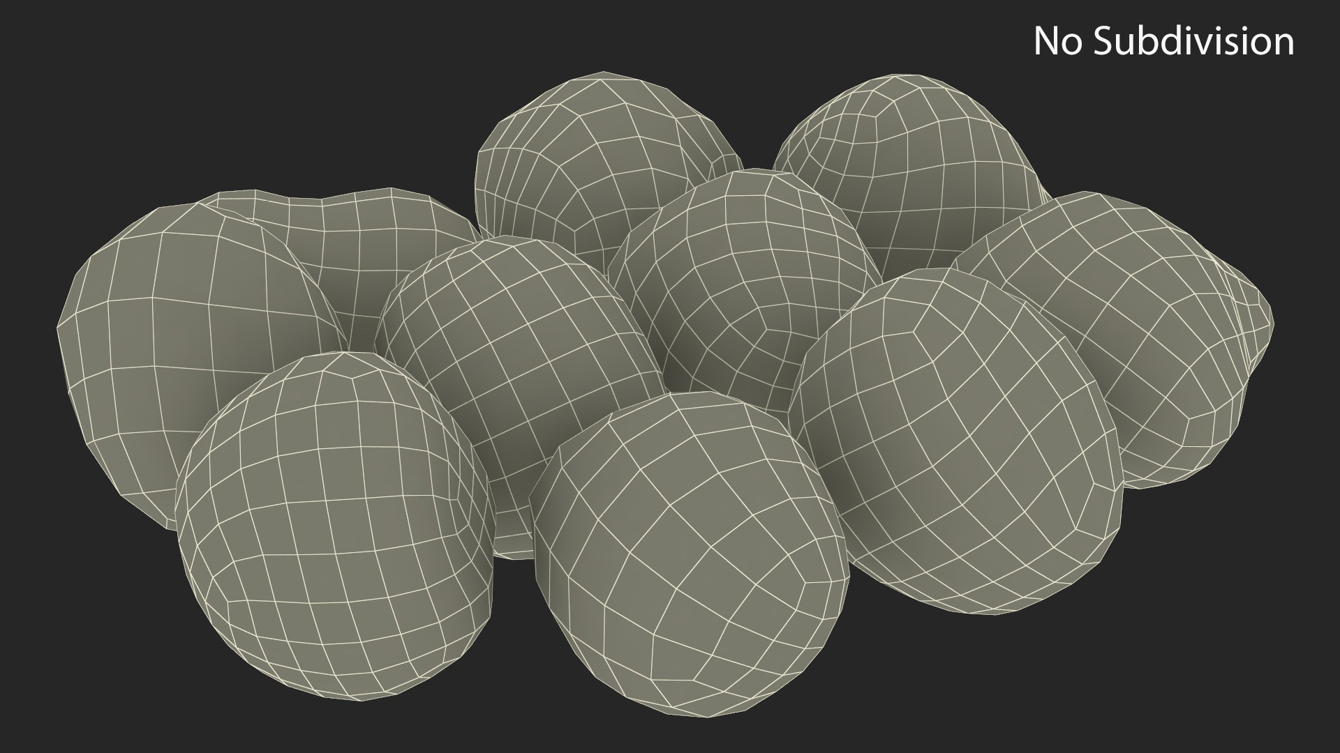 3D Black Truffle model