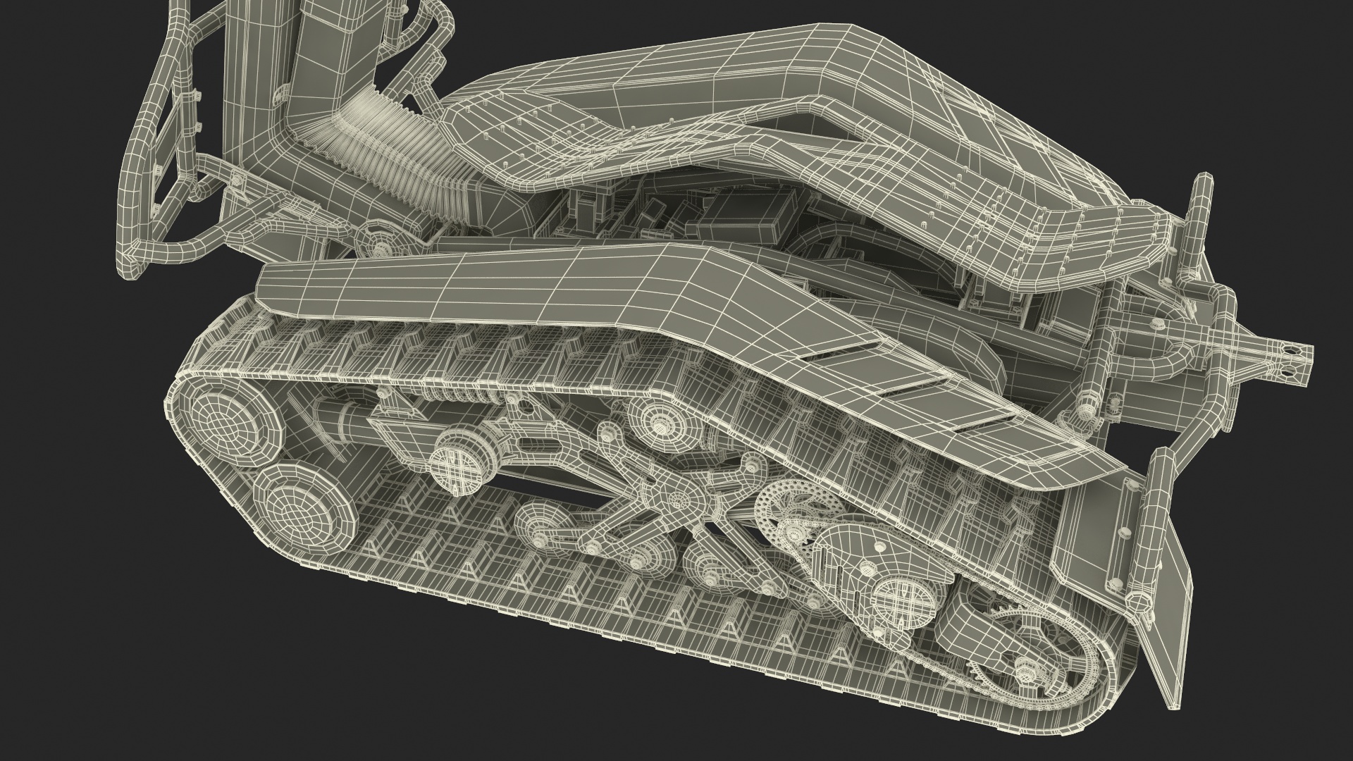 3D DTV Shredder Rigged for Maya model