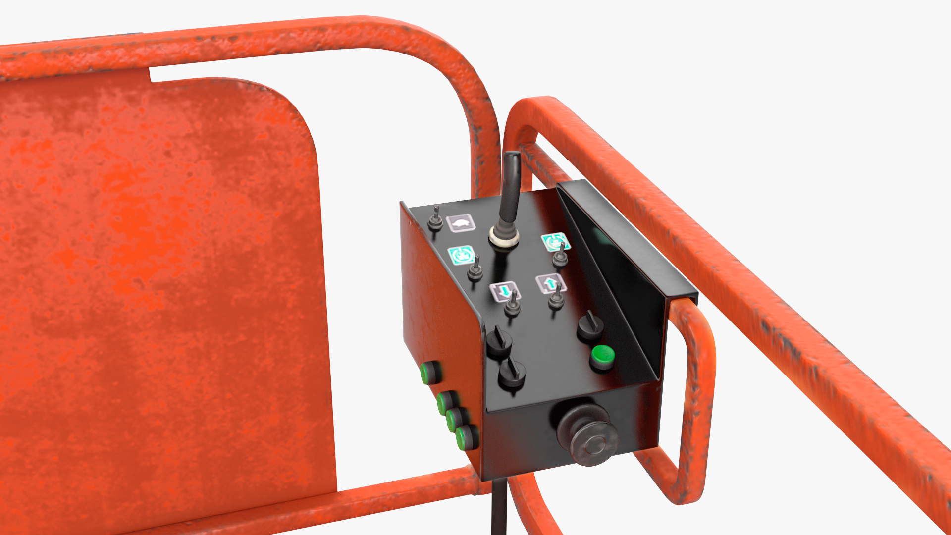 JLG 3394RT Scissor Lift Rigged for Cinema 4D 3D model