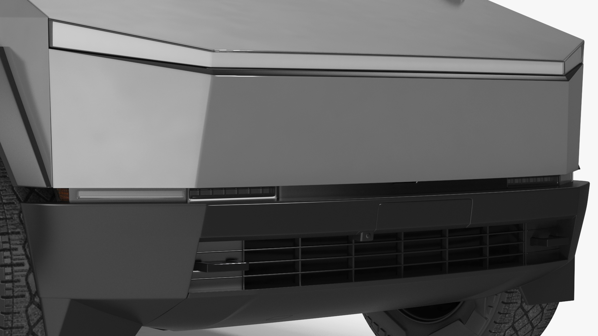 3D 2024 Tesla Cybertruck Rigged model