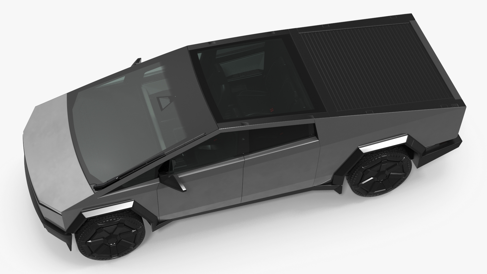 3D 2024 Tesla Cybertruck Rigged model