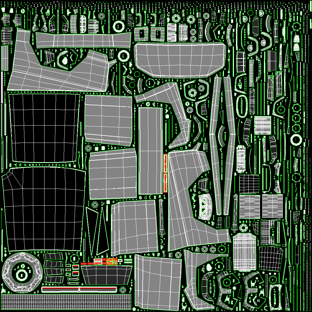 3D 2024 Tesla Cybertruck Rigged model