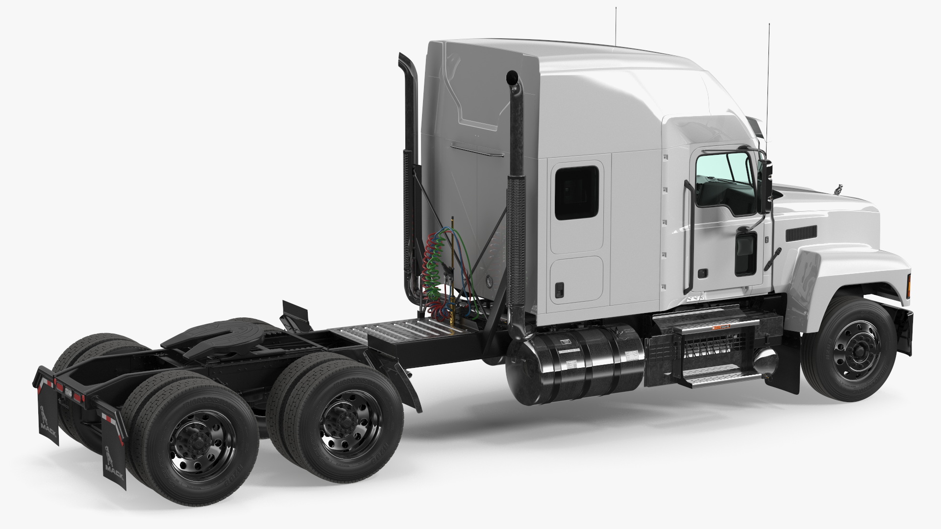 3D model Mack Pinnacle 2025 Truck White