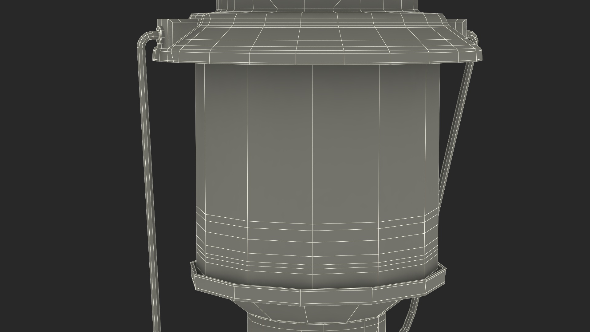 3D model Vintage Fuel Lantern