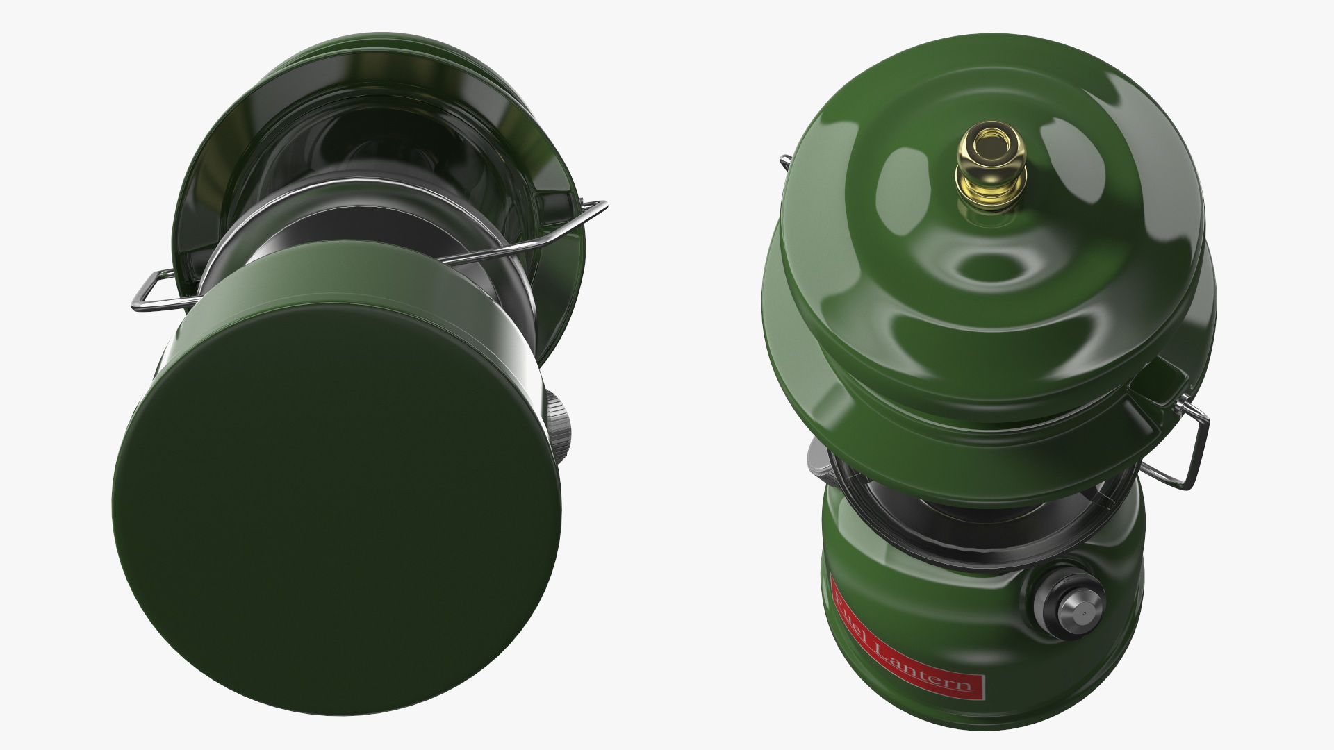 3D model Vintage Fuel Lantern