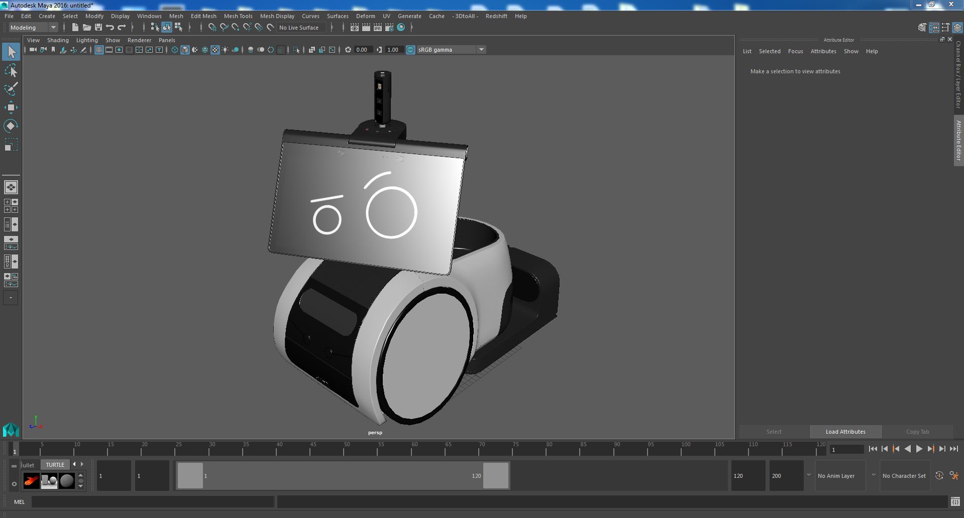 Household Robot Wonder Pose 3D