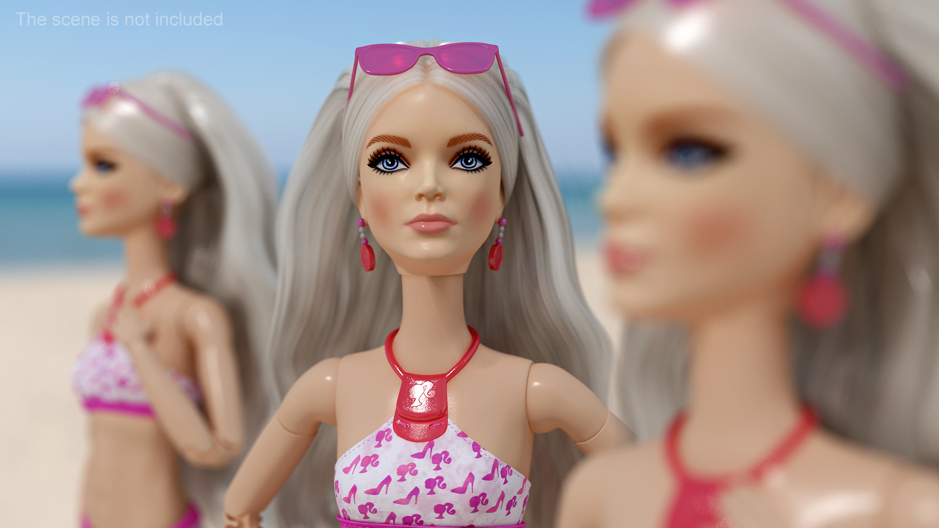 3D model Barbie Doll Swimsuit