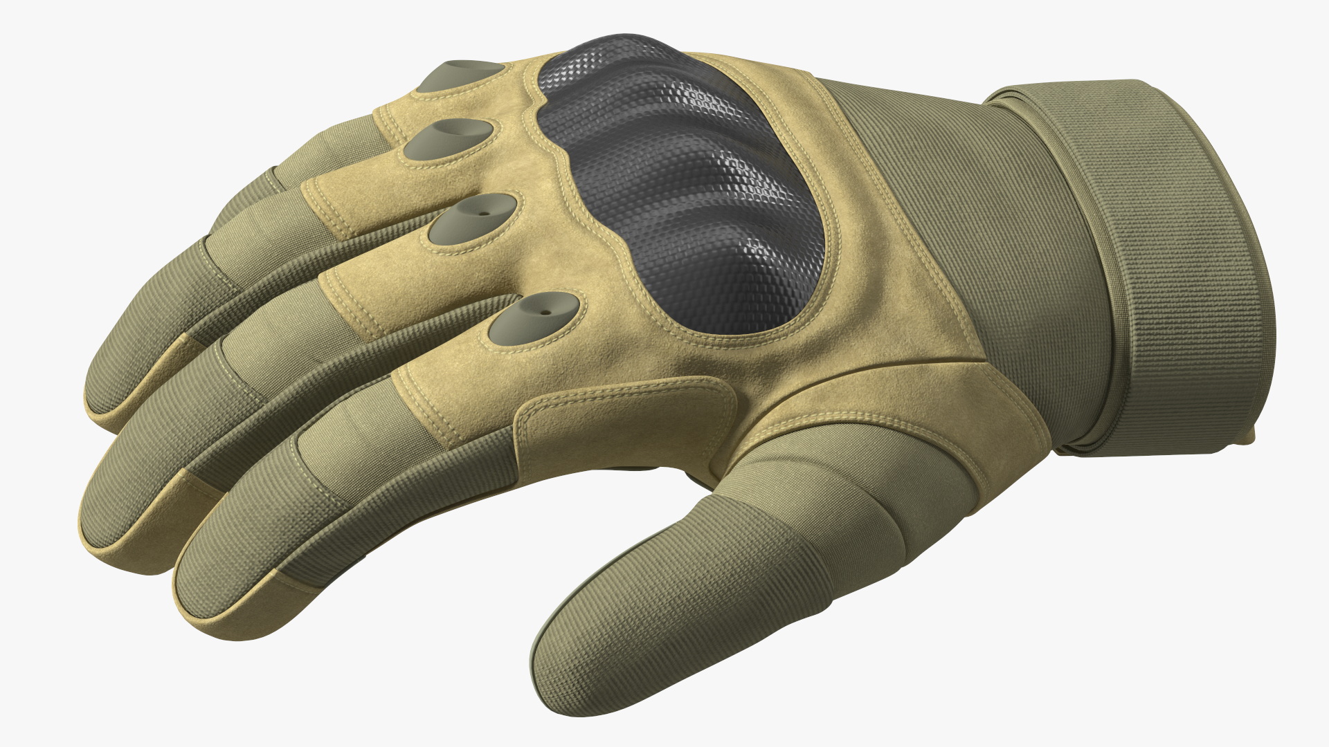 3D model Military Gear Gloves