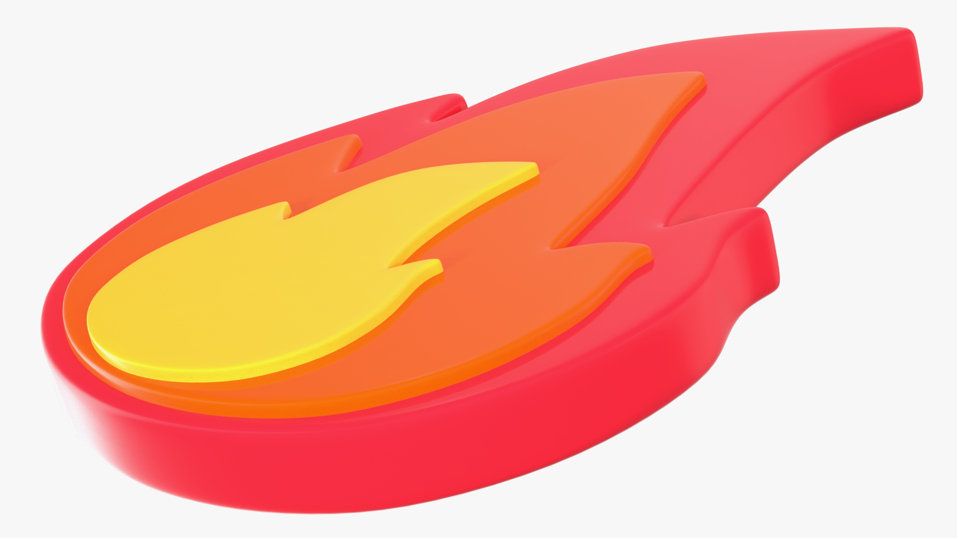 3D Flame Emoji