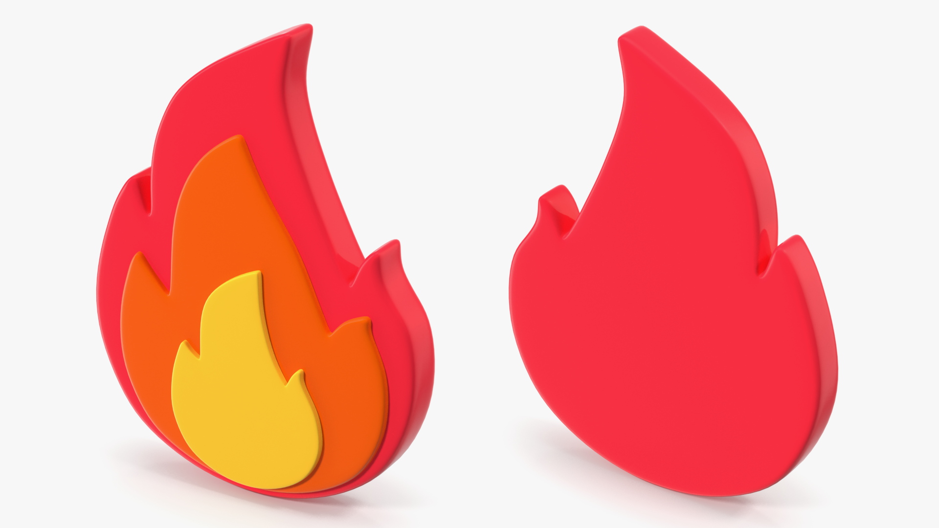 3D Flame Emoji