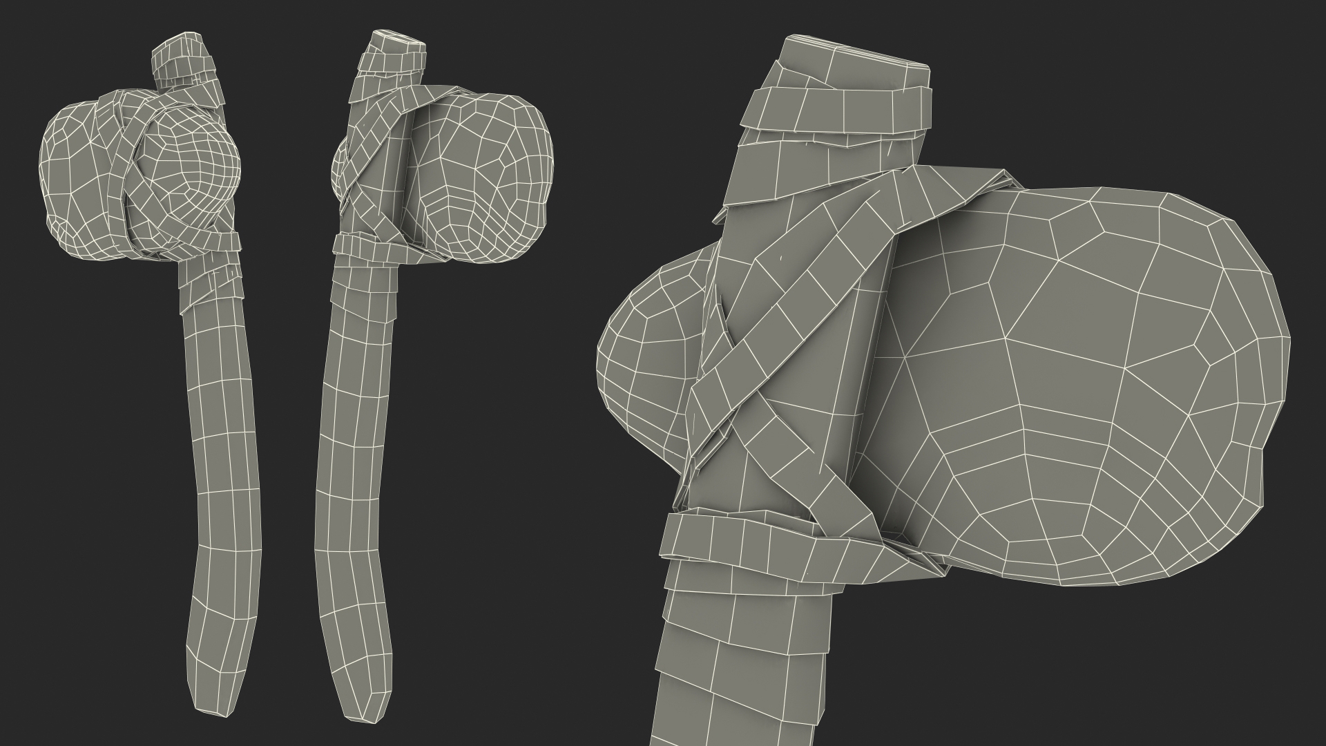 Ancient Hammer 3D model