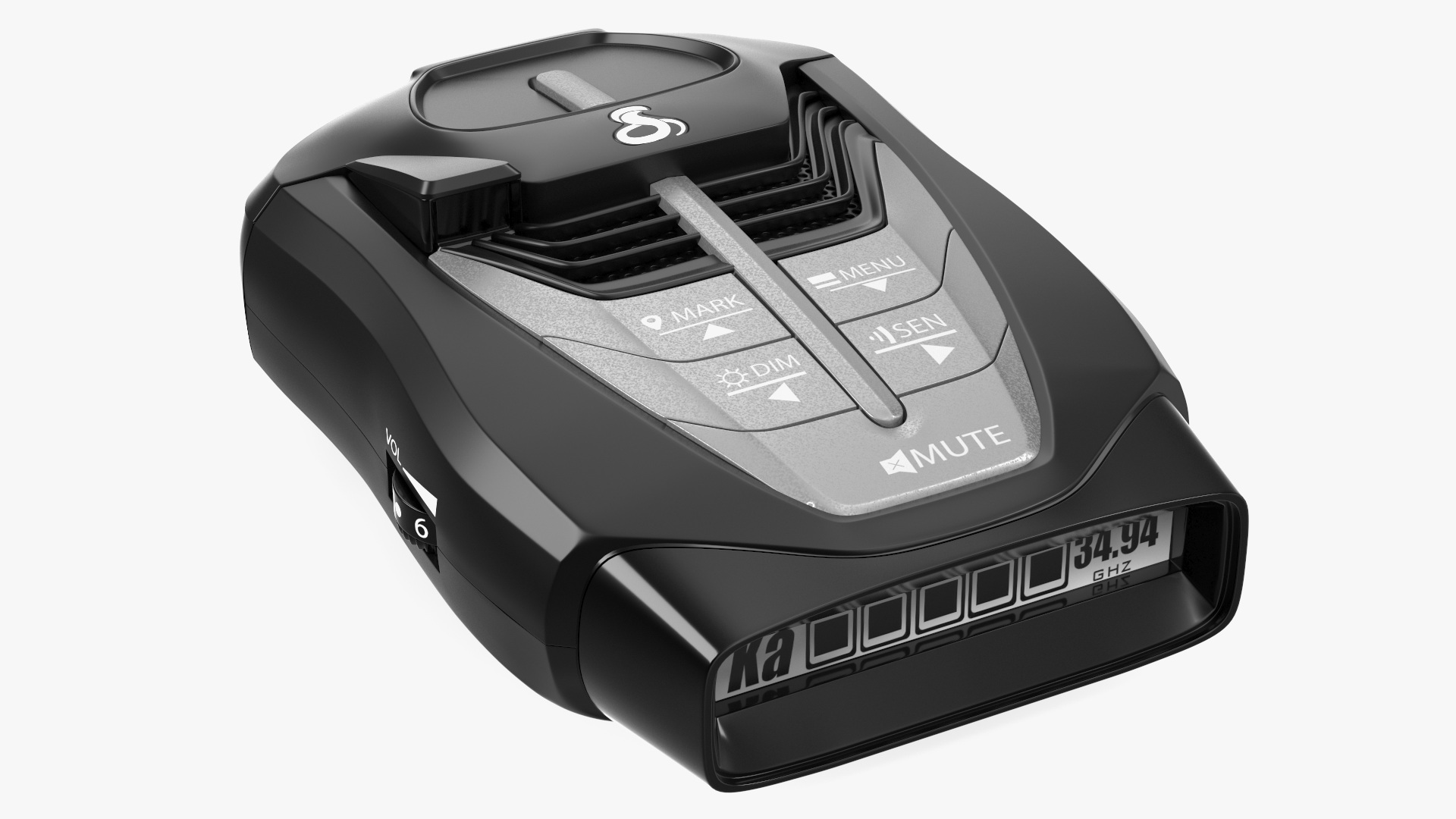 3D model Cobra RAD 480i Laser Radar Detector