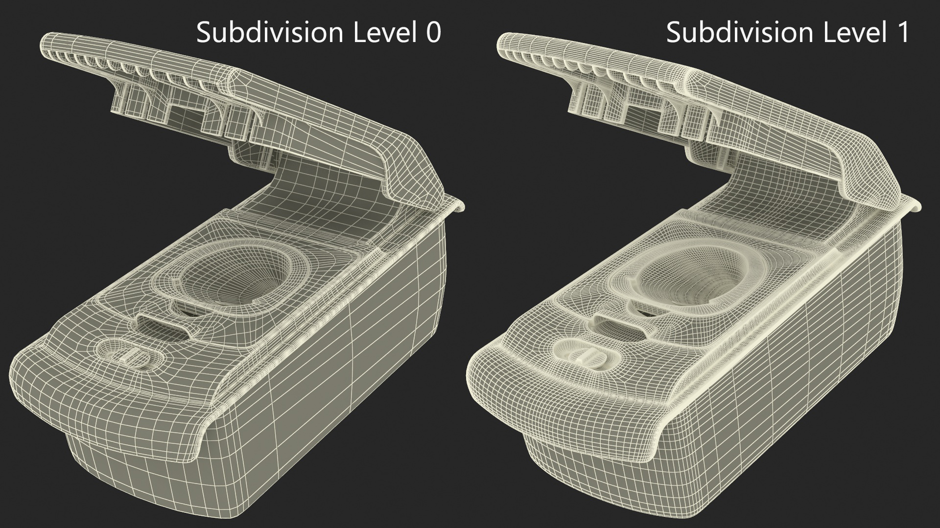 3D model Ribbon Blade Vegetable Chopper